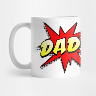 POW! Comic Action DAD! Mug